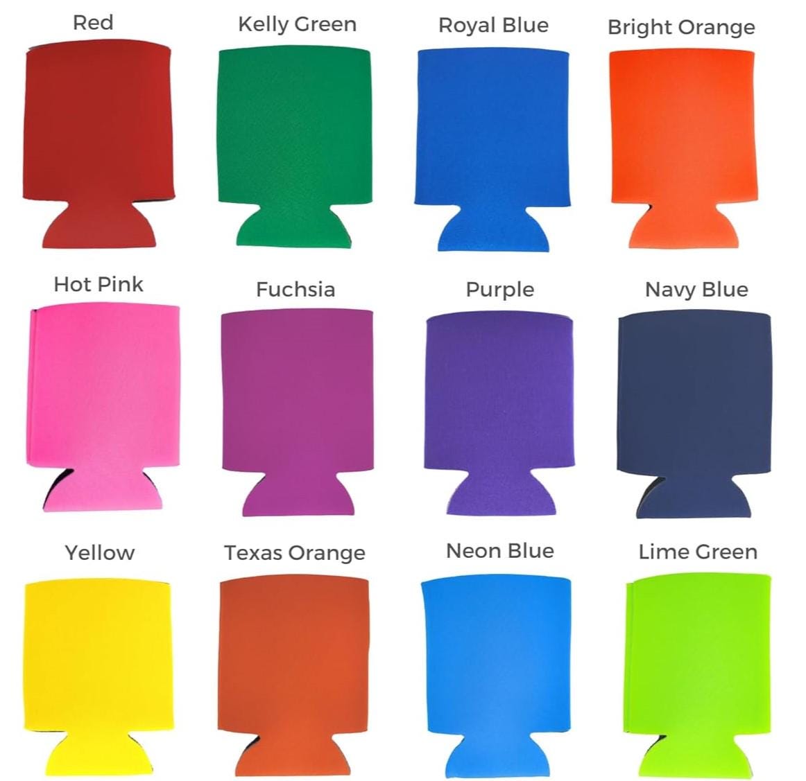 Custom Foam Can Cooler – Personalized Drink Holder for Parties, Gifts, or Events