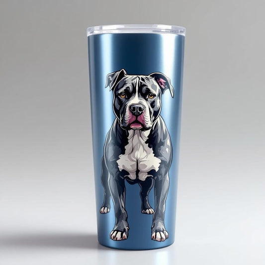 Custom 20oz Skinny Stainless Steel Tumbler – Personalized Travel Cup with Straw, Lid & Gift Box with Bow