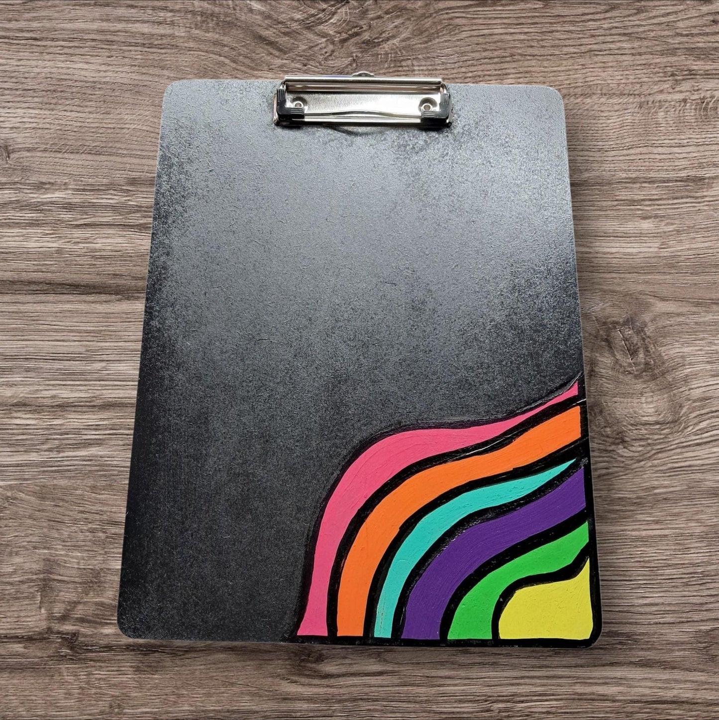 Painted Teacher Clipboard | Personalized Hand-Painted Gift | Floral & Custom Designs