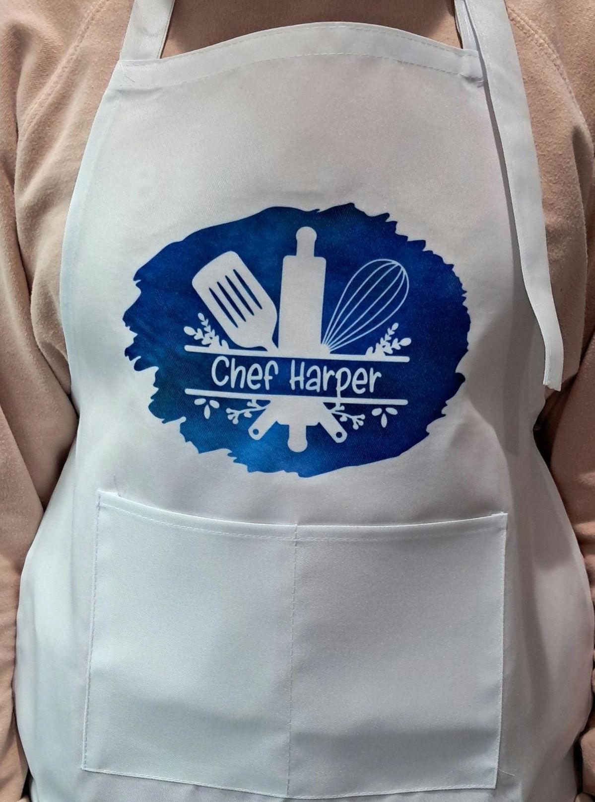 Child Apron for Cooking & Crafts | Personalized Kids Apron | Easter Basket Gift | Protective Gardening Apron