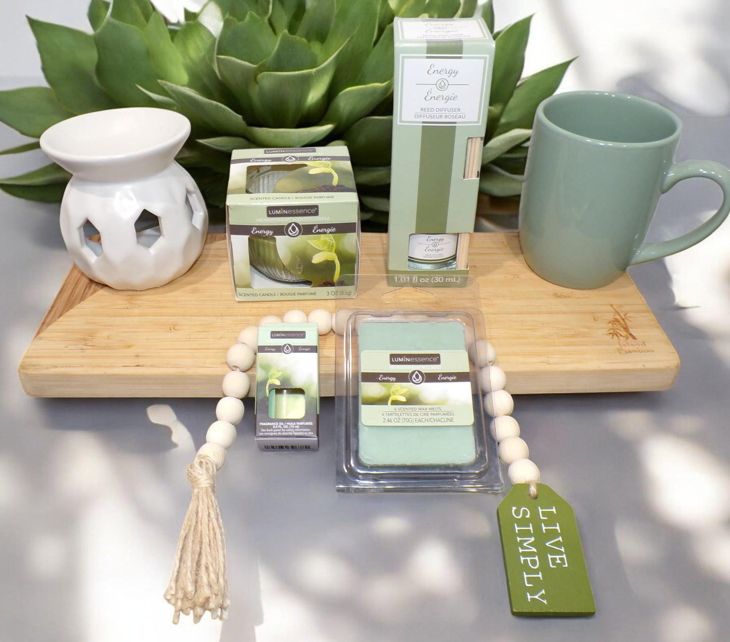 Energizing Spa Gift Basket – Self-Care Set for Women – Refresh & Relax Gift Box