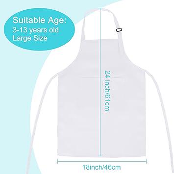Child Apron for Cooking & Crafts | Personalized Kids Apron | Easter Basket Gift | Protective Gardening Apron