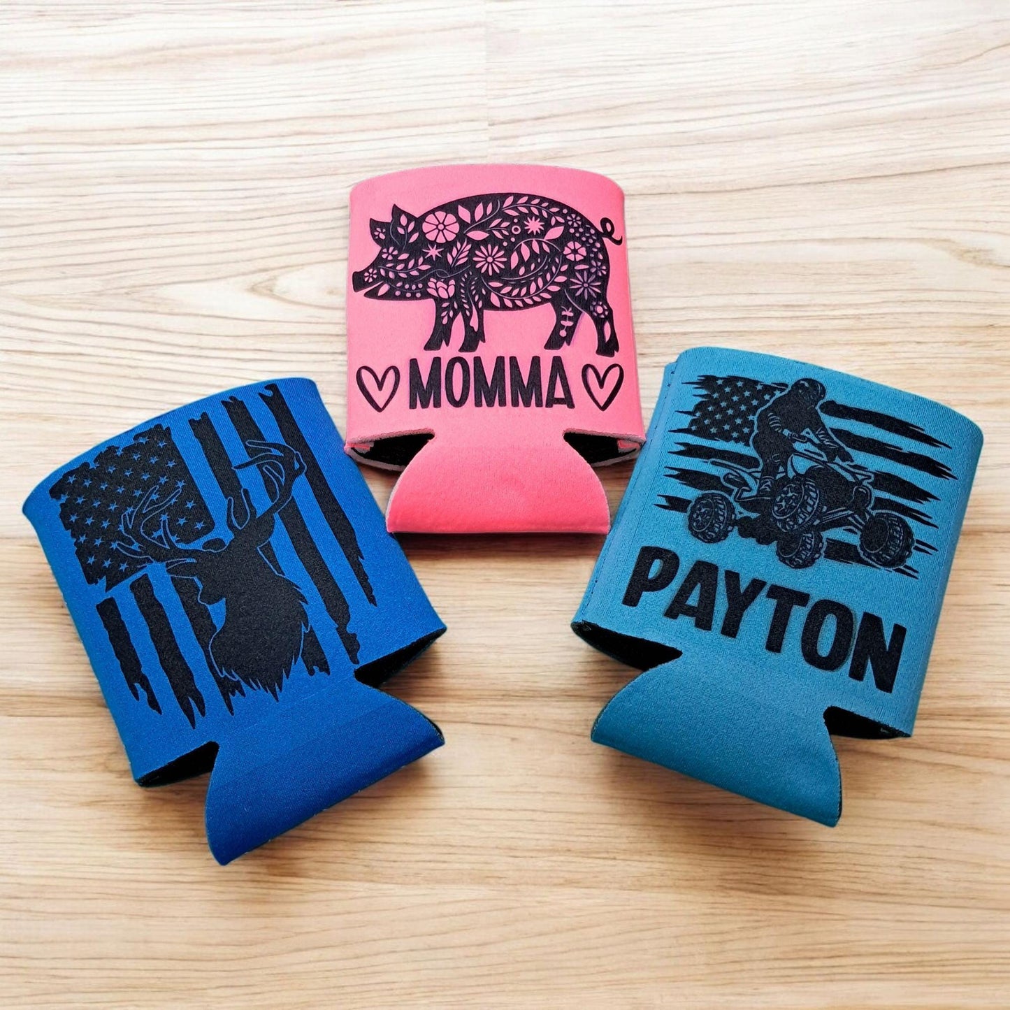 Custom Foam Can Cooler – Personalized Drink Holder for Parties, Gifts, or Events