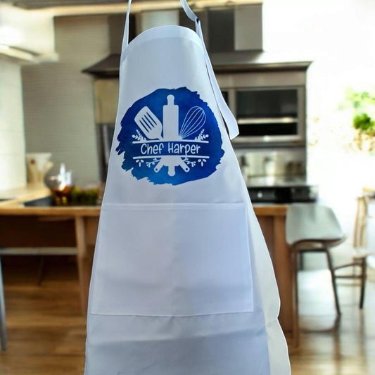 Child Apron for Cooking & Crafts | Personalized Kids Apron | Easter Basket Gift | Protective Gardening Apron