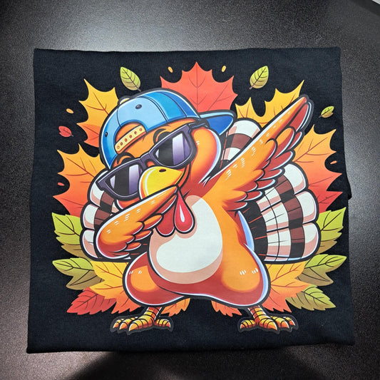 Dabbing Turkey Tee