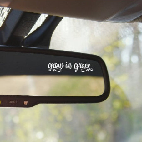 Grow In Grace Decal